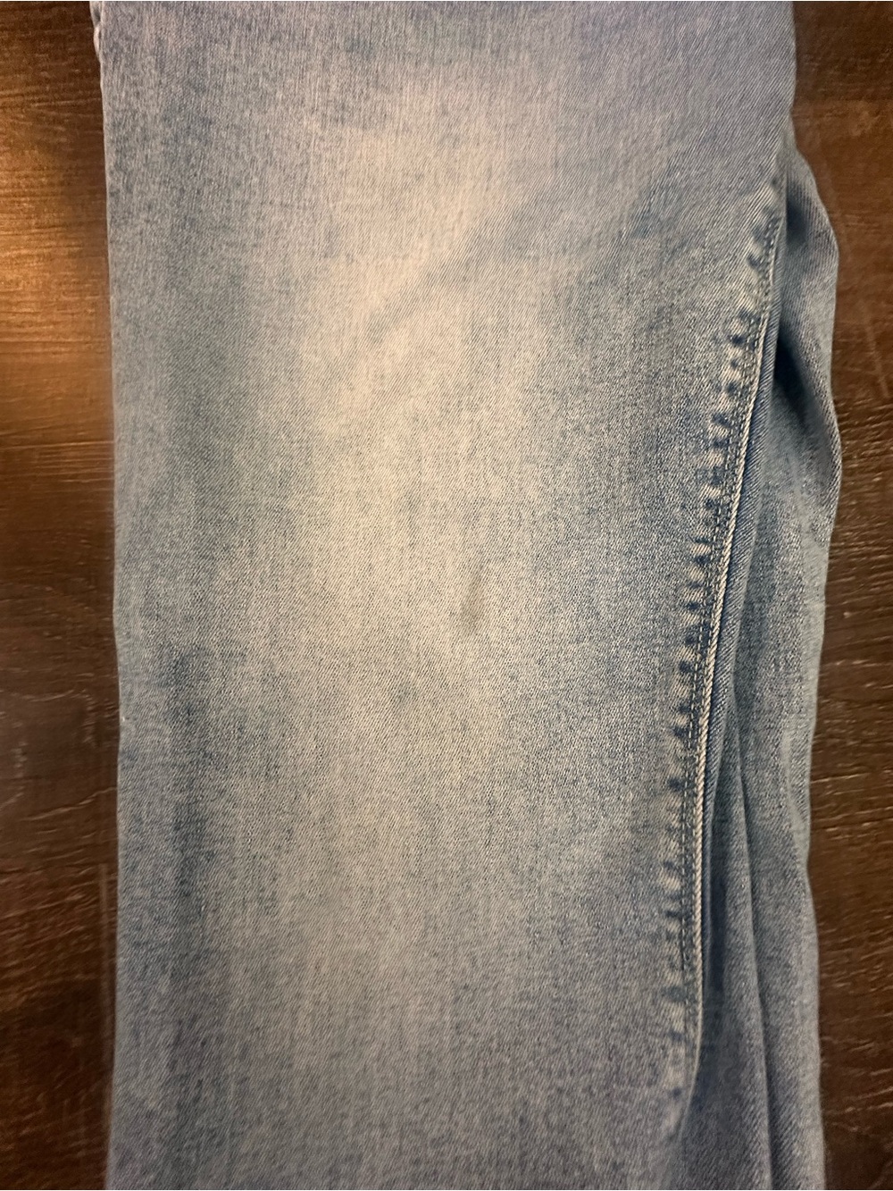 Hudson Women's High Rise Light Denim Wash Straight Leg Flap Pocket Jeans Size 14 - Picture 4 of 6